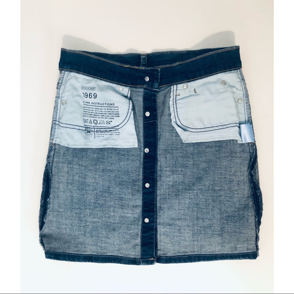 Retro Gap High Rise Denim Mini - Picture 4 of 6